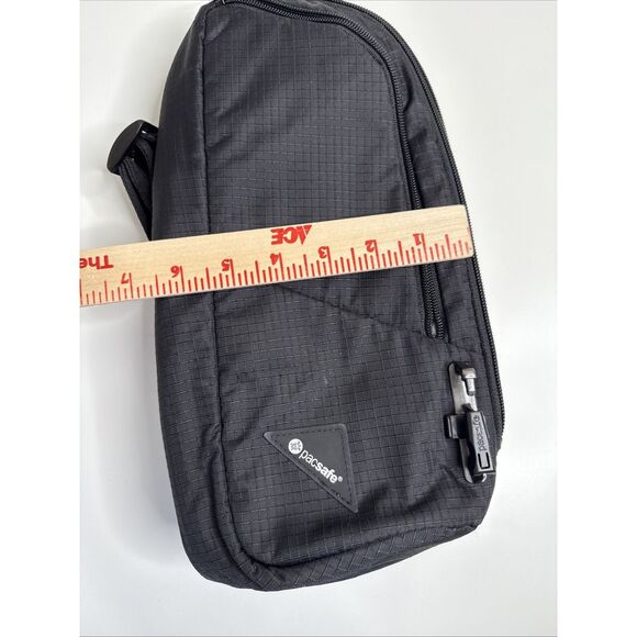 Pacsafe Vibe 150 Anti Theft Action Sling Pack  p60161 Black Cross Body - Picture 15 of 15